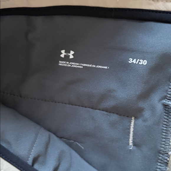 Under Armour Men's Cream Chinos - Picture 2 of 4